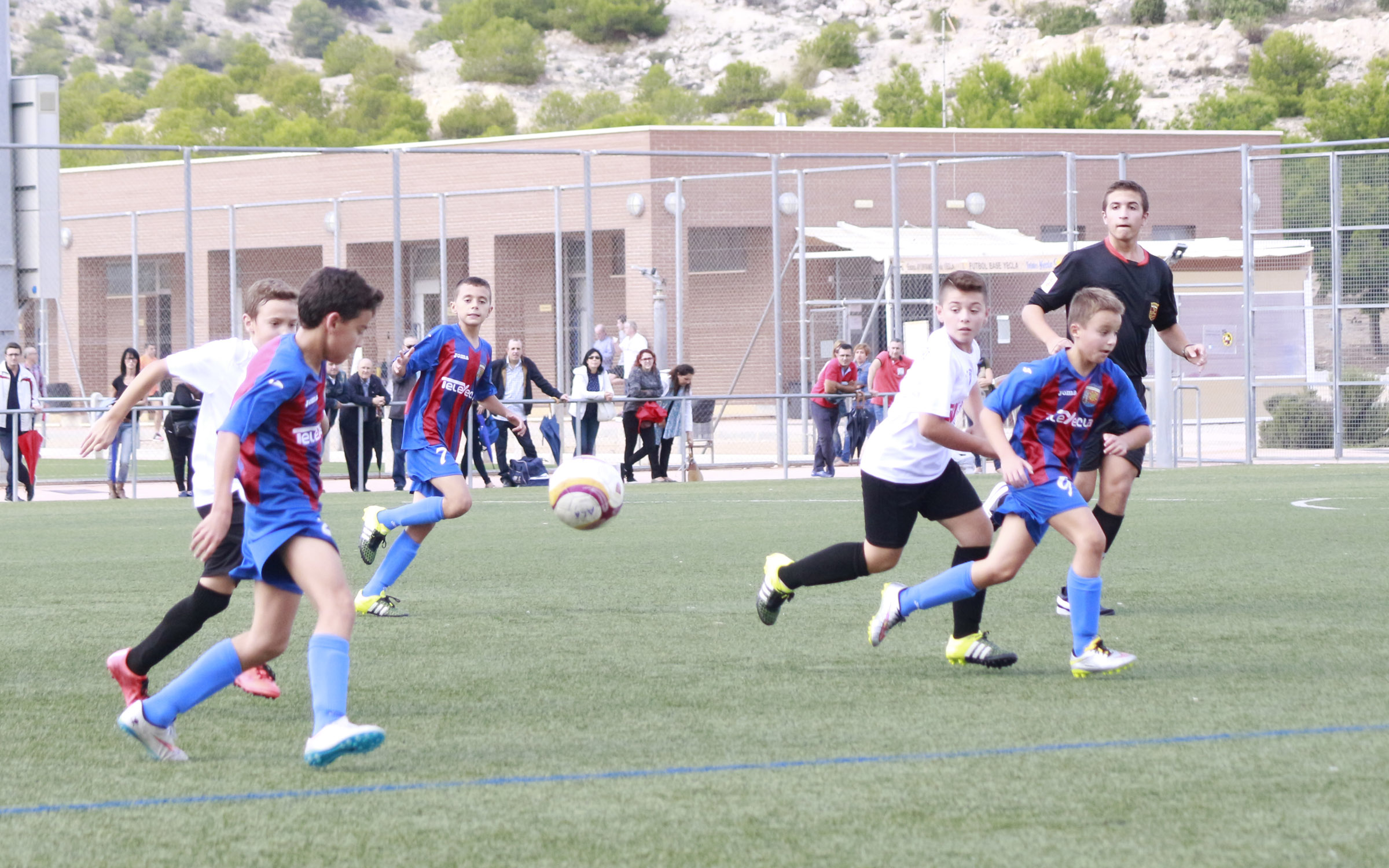 Alevín A vs E.F. Ciudad de Yecla - Jornada 14 - 2016