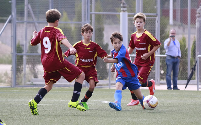 Alevín A vs E.F. Ciudad de Caravana - Jornada 2 - 2015