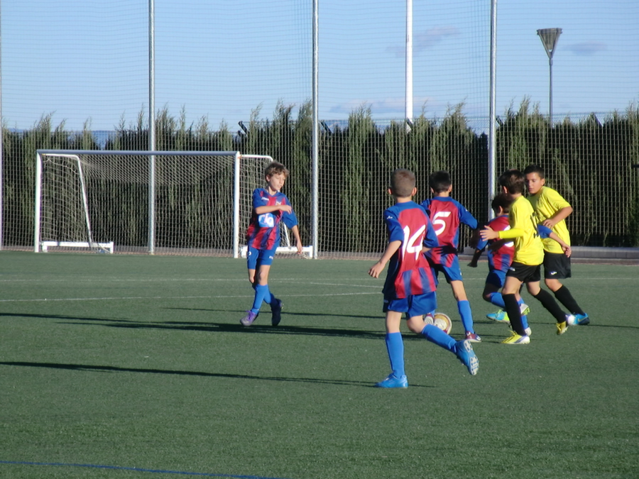 Alevín B vs A.D. Pliego - Jornada 7 - 2015