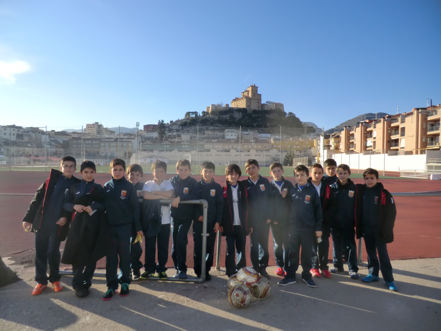 A.D. Cruz de Caravaca vs Alevín B - Jornada 12 - 2016