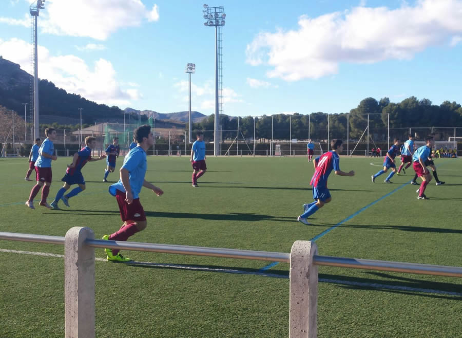 Juvenil B vs E.M.F. Fuente Álamo - Jornada 16 - 2016