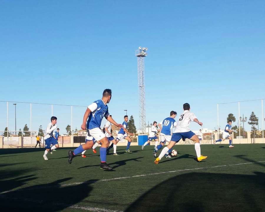 E.F. Los Alcáceres vs Juvenil B - Jornada 17 - 2016