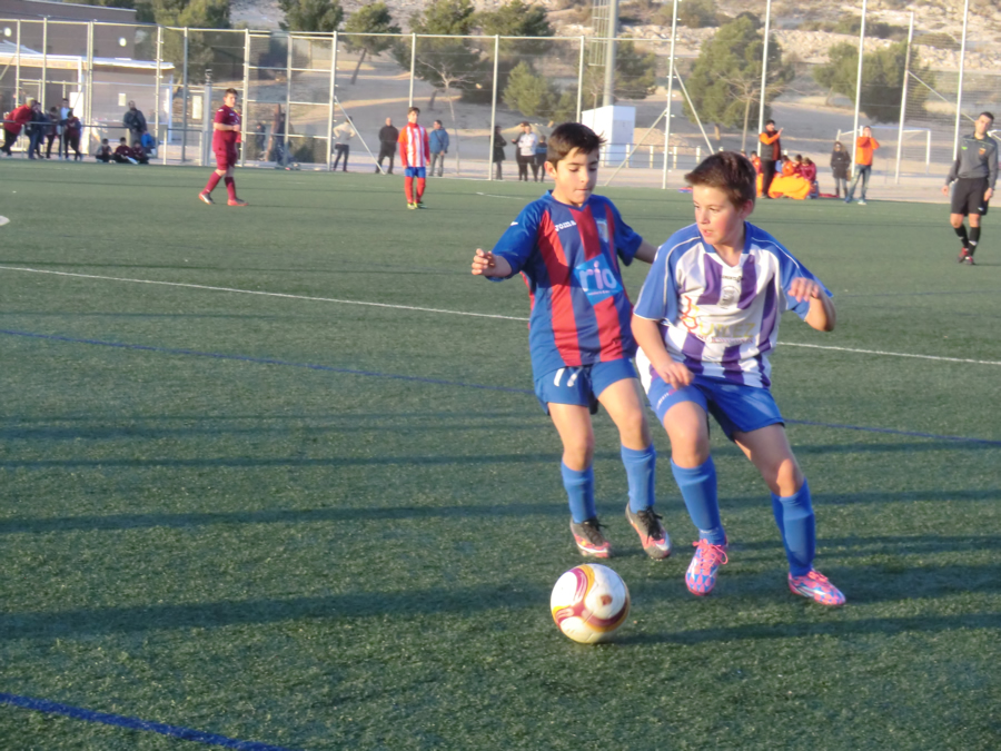Alevín B vs EMF Jumilla - Jornada 13 - 2016