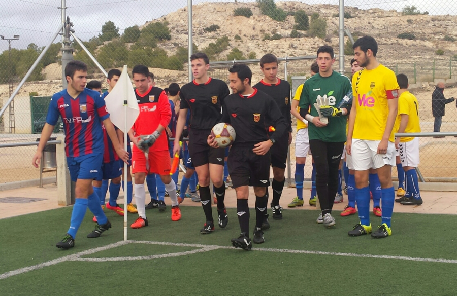 Juvenil B vs Mar Menor C.F. - Jornada 21 - 2016