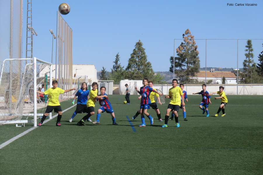 A.D. Pliego vs Alevín B - Jornada 20 - 2016