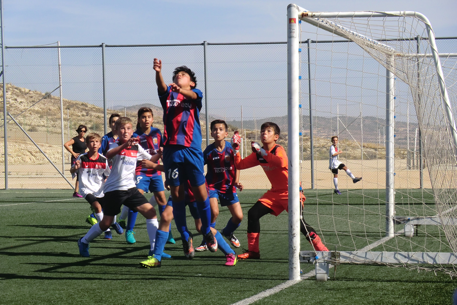 Alevín A vs A.D. Cruz de Caravaca - Jornada 4 - 2016