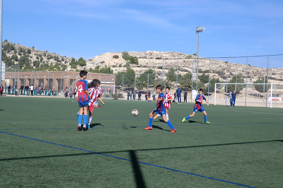 Alevín A vs Nueva Vanguardia C.F. - Jornada 9 - 2016
