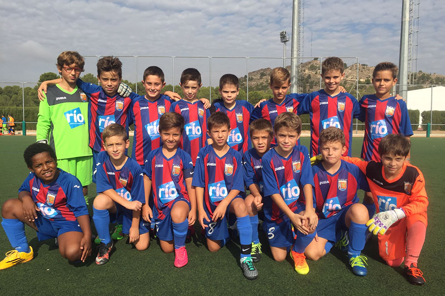 Benjamín vs E.F. Ciudad de Yecla - Jornada 6 - 2016