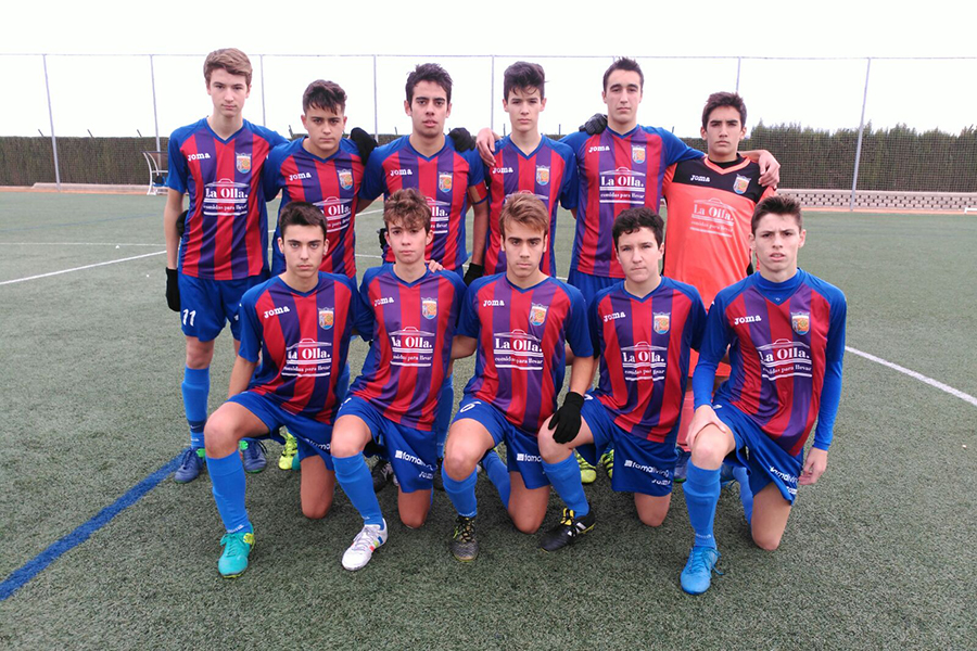 Cadete A vs C.F. Progreso - Jornada 12 - 2016