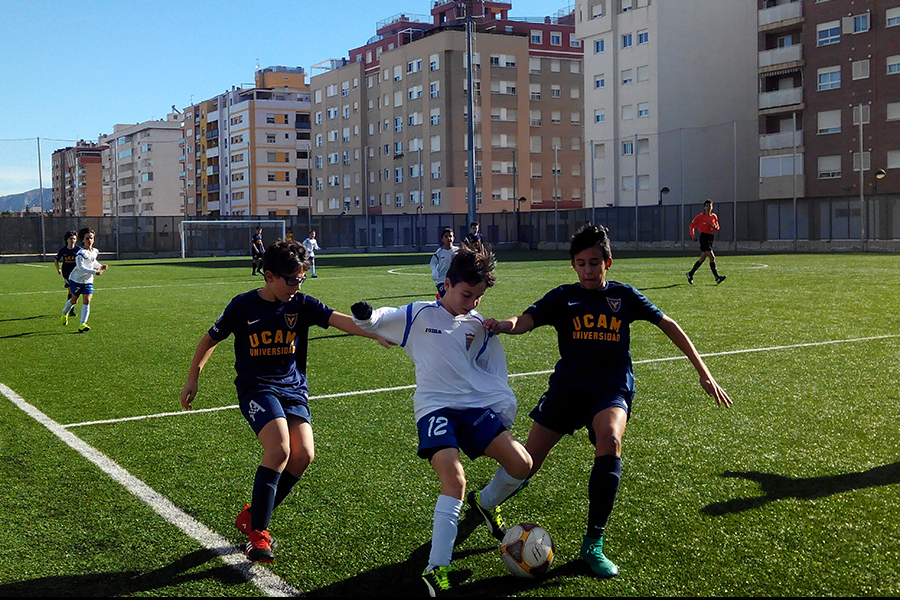 UCAM Murcia C.F. vs Alevín A - Jornada 14 - 2017