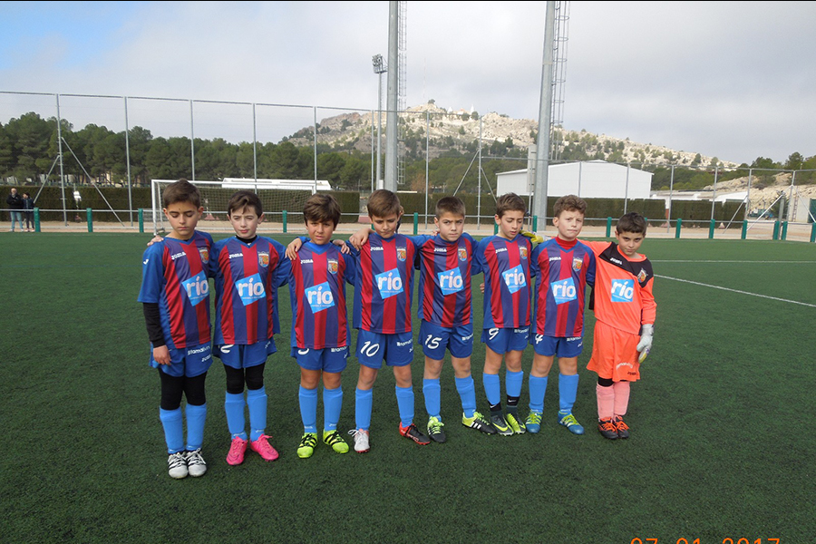 Benjamín vs EMF Jumilla - Jornada 8 - 2017