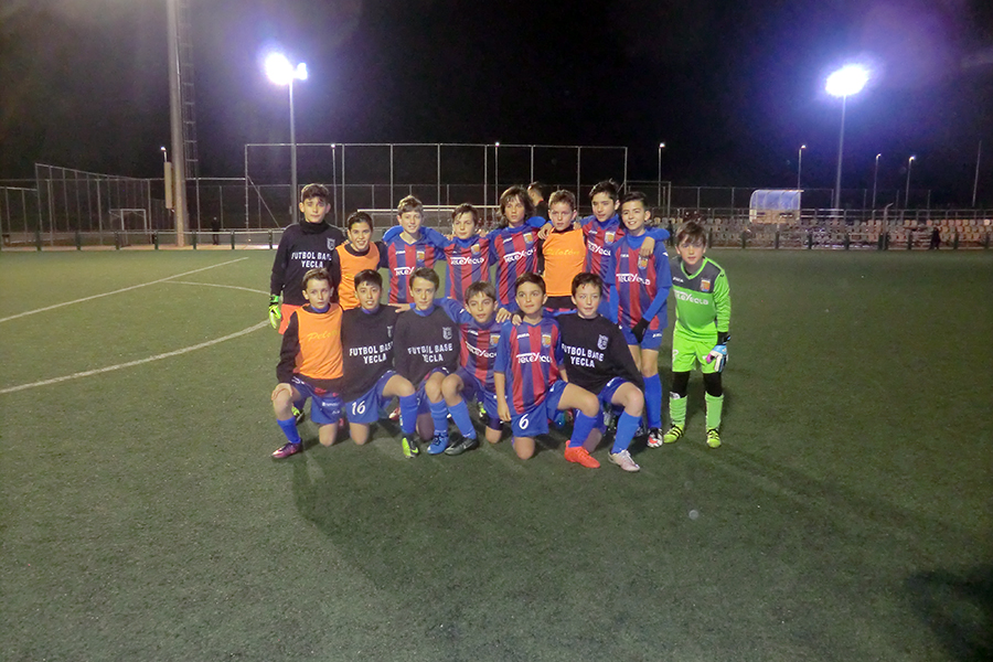 Alevín A vs E.F. Ciudad de Yecla - Jornada 18 - 2017