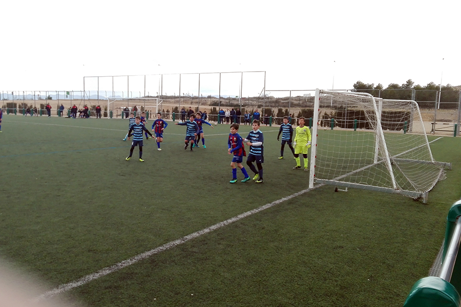 Alevín B vs EF Ciudad de Caravaca - Jornada 14 - 2017