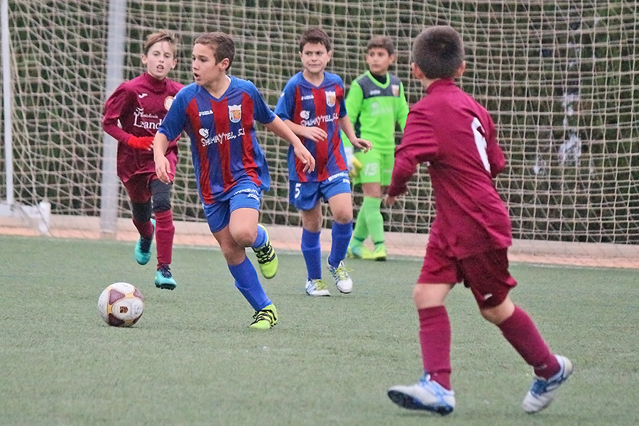 Alevín A vs E.F. Ciudad de Yecla - Jornada 19 - 2018