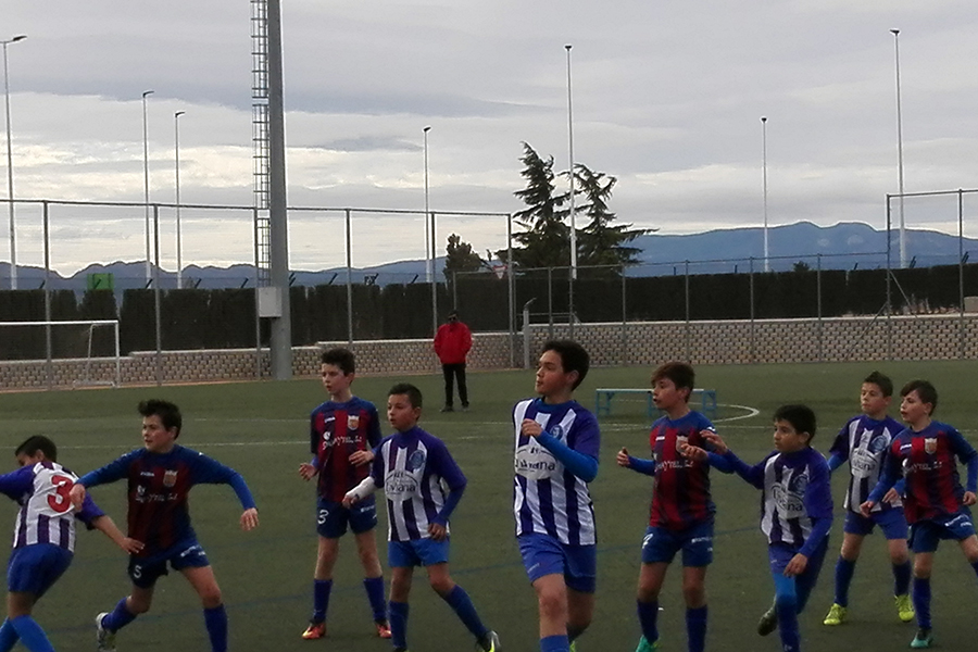 Alevín B vs EMFB Jumilla A - Jornada 16 - 2017