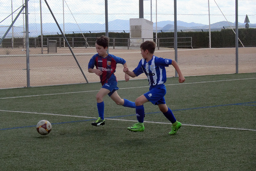 Alevín A vs EMF Jumilla - Jornada 27 - 2017
