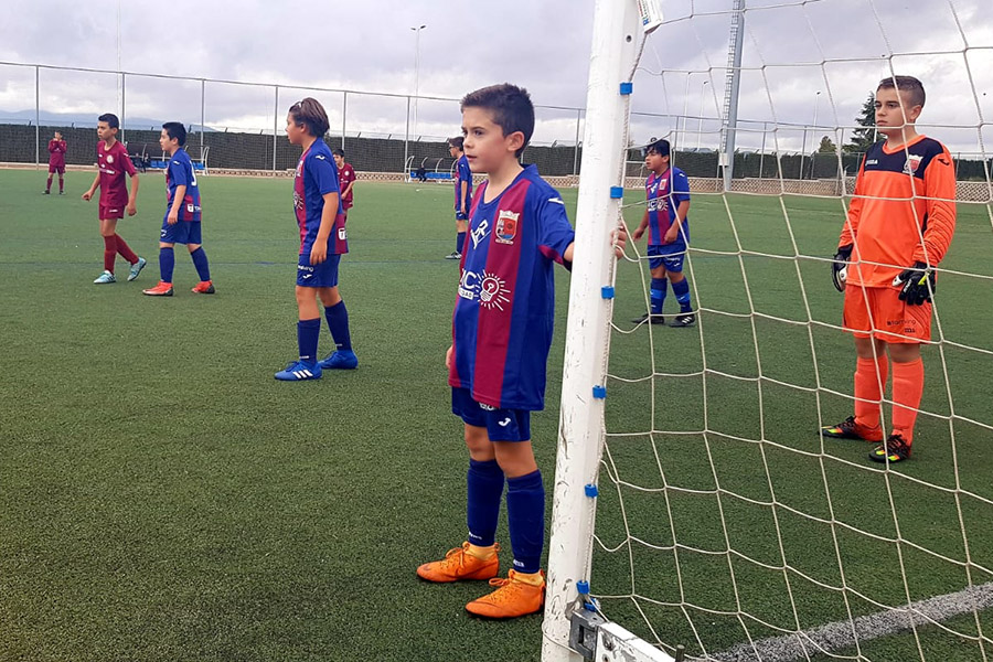 Alevín B vs E.F. Ciudad de Yecla - Jornada 4 - 2018