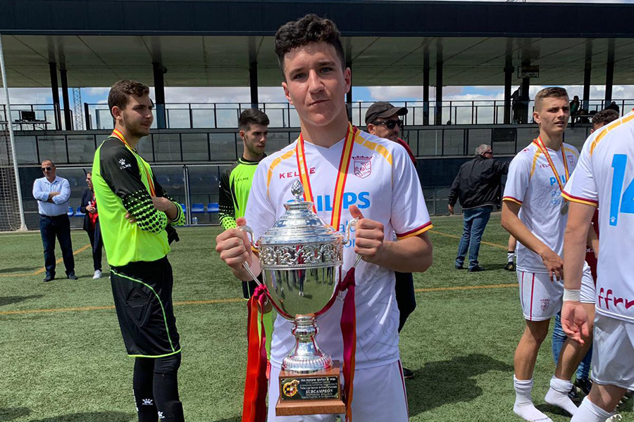 Luispa subcampeon españa selecciones