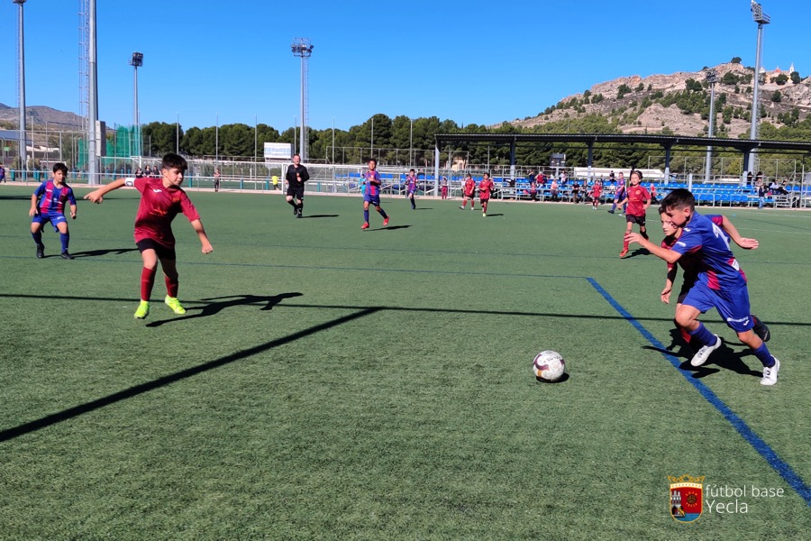 Alevín B vs EF Ciudad de Yecla A - Jornada 2 - 2019