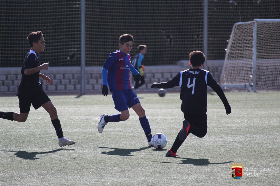 Alevín B vs EF Ciudad de Yecla A - Jornada 8 - 2019