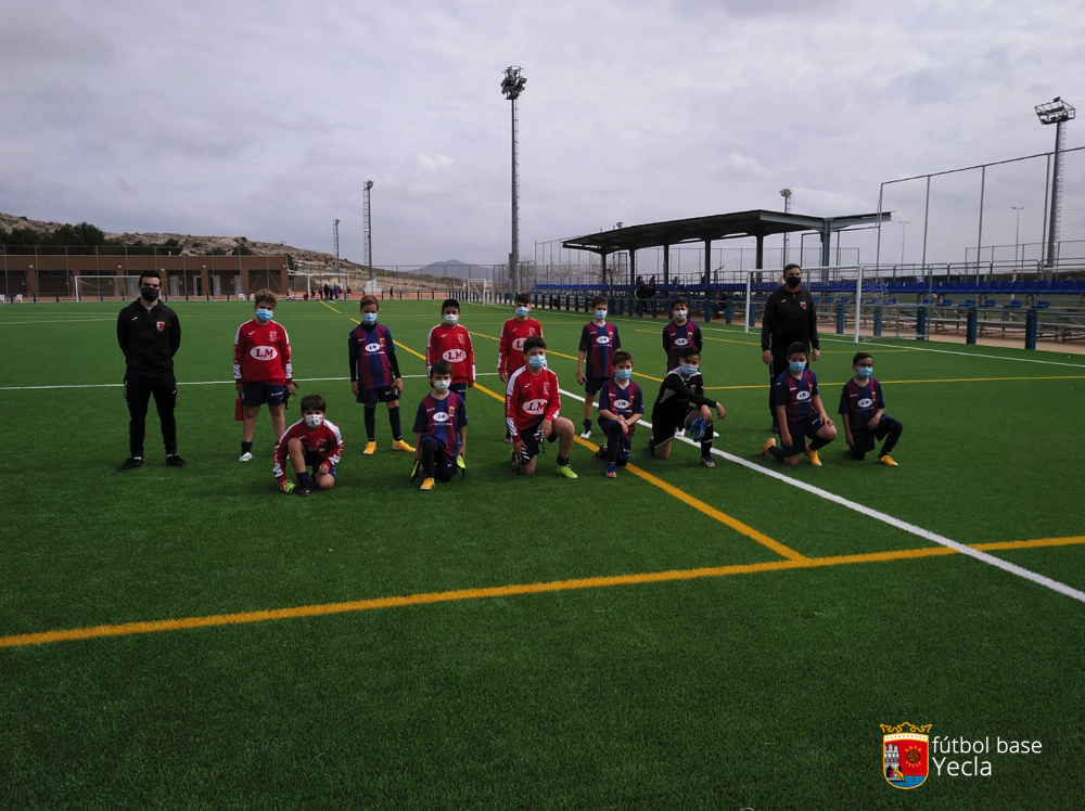 Alevín B vs EF Ciudad de Yecla A - Jornada 11 - 2021